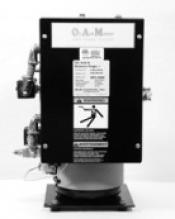 A black and white photo of an electric meter.