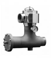 A picture of the side view of a valve.